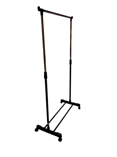 Provance Garderobenständer Kleiderständer mobile Garderobe 4 Rollen ausziehbar bis 167 cm