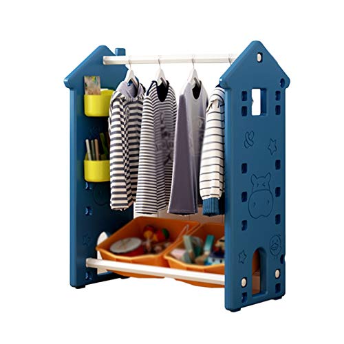 LM-Coat rack XINGLL Garderobenständer Garderobe Kleiderständer, Kindergarderobe, Bilderbuch Spielzeug Aufbewahrungsschrank, Baby Schlafzimmer Wohnzimmer Kindergarten Platziert