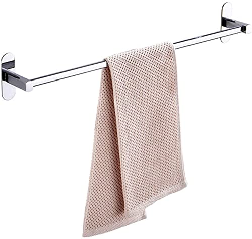 MKAK Handtuchständer for Badezimmer, gebürstete Nickel Edelstahl Easy Installation Handtuchbar Selbstklebende Küche Handtuchleiste Bad Handtuchstange(70cm)